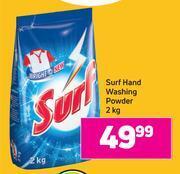 Game Surf hand washing powder-2 kg offer