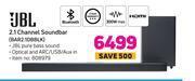 Game Jbl 2.1 channel soundbar bar2.1dbblk offer
