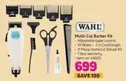 Game Wahl multi cut barber kit offer