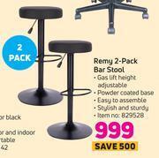 Game Remy 2 pack bar stool offer