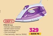 Game Defy 1750w iron offer