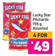 Game Lucky star pilchards assorted-for 4 x 155g offer