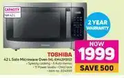 Game Toshiba 42l solo microwave oven ml-em42p(bs) offer