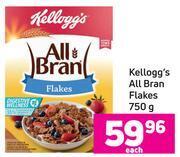 Game Kellogg's all bran flakes-750g each offer