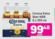 Game Corona extra beer nrb-6 x 355ml per pack offer