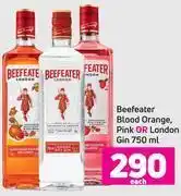 Beefeater blood orange, pink or london gin-750ml each