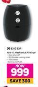 Game Meiger aria 4l mechanical air fryer offer