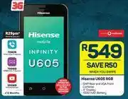 Pick n Pay Hisense u605 8gb 3g offer