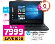 Game Hp intel core i3 laptop offer
