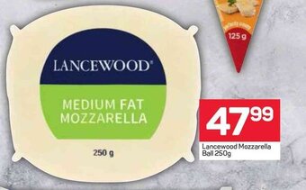 Pick n Pay Lancewood Mozzarella Ball 250g offer