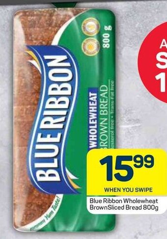 Pick n Pay Blue Ribbon Wholewheat Brown Bread 800g offer