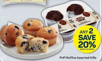Pick n Pay PnP Muffins Assorted 4/6s offer