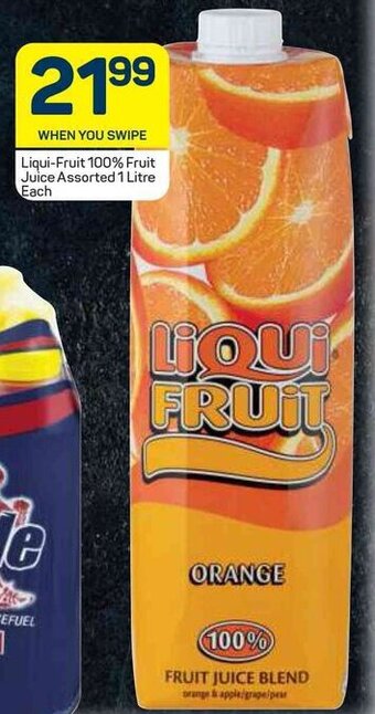 Pick n Pay Liqui-Fruit 100% Fruit Juice Assorted 1 Litre Each offer