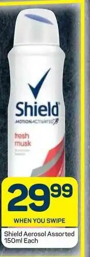 Pick n Pay Shield Aerosol Assorted 150ml Each offer