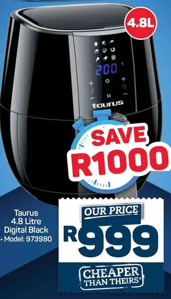 Taurus 4.8 Litre Digital Black Model: 073980