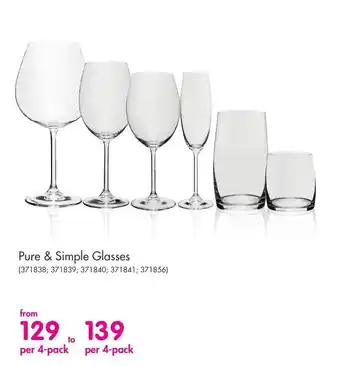 Pure & Simple Glasses