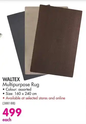 Makro Waltex Multipupose Rug offer