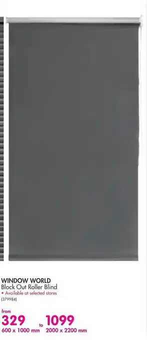Makro Window World Block Out Roller Blind offer