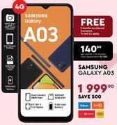 Edgars Samsung galaxy a03 smartphone offer