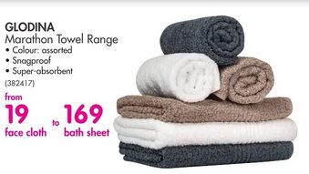 Makro Glodina Marathon Towel Range offer