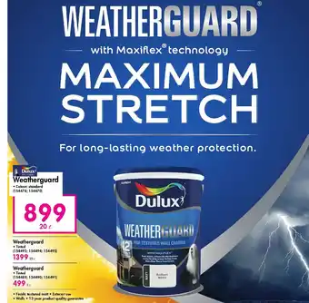 Makro Weatherguard Dulux offer