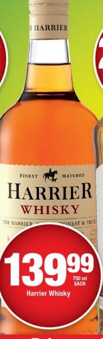 Harrier Whisky