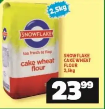 Usave Snowflake Care Wheat Flour 2,5Kg offer