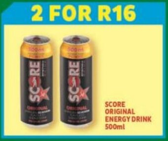 Usave Score Original Energy Drink 500ml offer