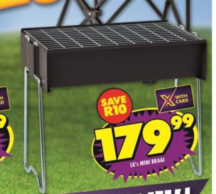 LK's Mini Braai offer at Shoprite