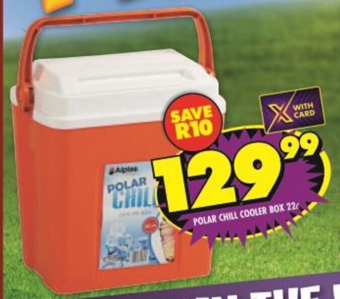 Polar Chill Cooler Box 22L offer at Shoprite