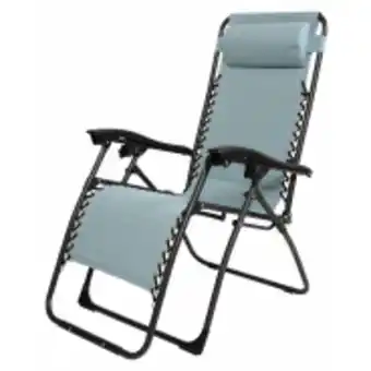 HiFi Corp Schou relax garden chair blue offer