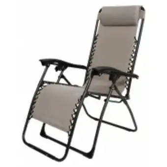 Schou relax garden chair grey
