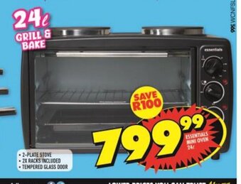 Shoprite Essentials Mini Oven offer