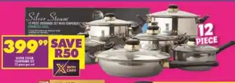 Shoprite Silver Steam Cookware Set offer