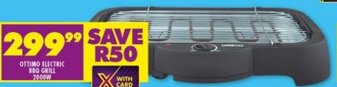 Shoprite Ottimo Electric BBQ Grill 2000W offer