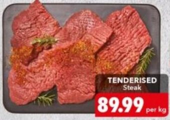 Shoprite Tenderised Steak offer