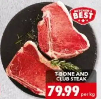 Shoprite T-Bone and Club Steak offer