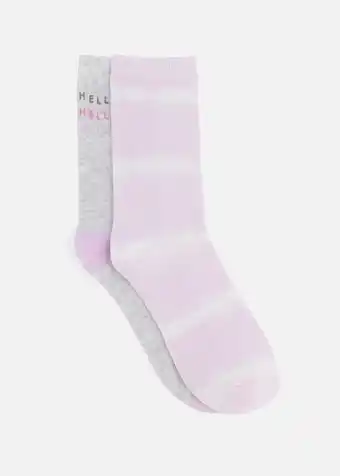 Woolworths Tie dye cotton rich anklets 2 pack offer
