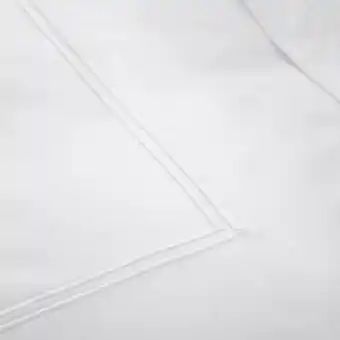 Duvet cover · double satin · 200tc · 100% cotton percale · white