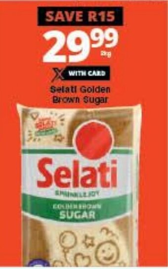 Checkers Selati Golden Brown Sugar offer