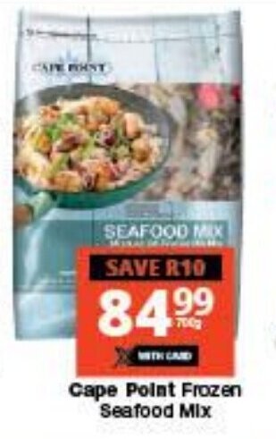 Checkers Cape Point Frozen Seafood Mix offer