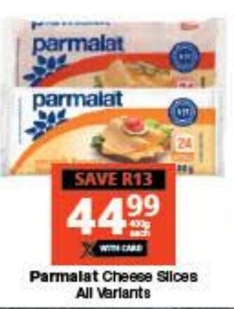 Checkers Parmalat Cheese Slices All Variants offer
