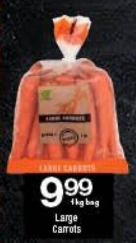 Checkers Large Carrots offer
