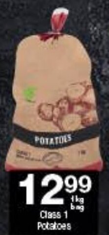 Checkers Class 1 Potatoes offer