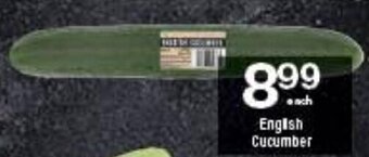 Checkers English Cucumber offer