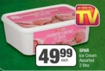 Spar Spar Ice Cream Assorted 2 litre offer