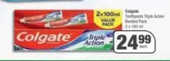 Spar Colgate Toothpaste Triple Action offer