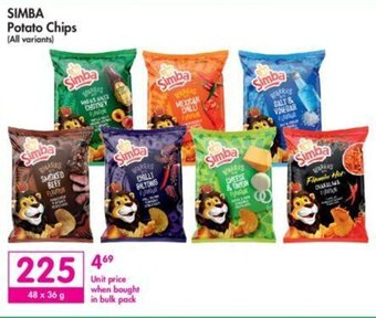 Makro Simba Potato Chips offer