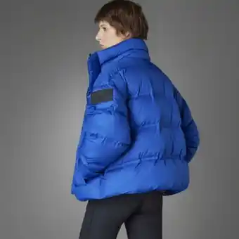 Adidas Blue version oversized down puffer jacket offer