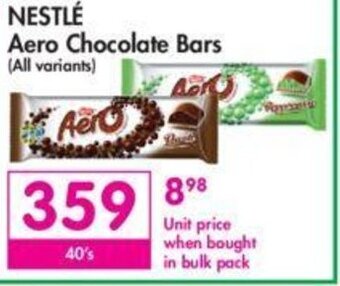 Makro Nestle Aero Chocolate Bars offer